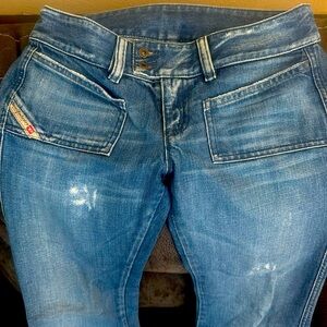 Love these - low rise diesel jeans